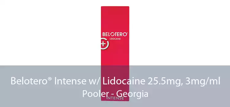 Belotero® Intense w/ Lidocaine 25.5mg, 3mg/ml Pooler - Georgia