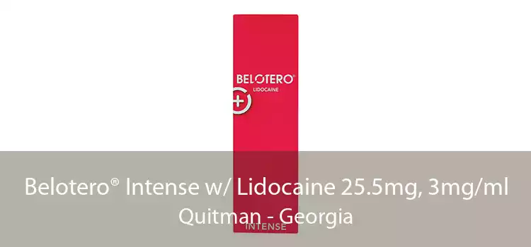 Belotero® Intense w/ Lidocaine 25.5mg, 3mg/ml Quitman - Georgia