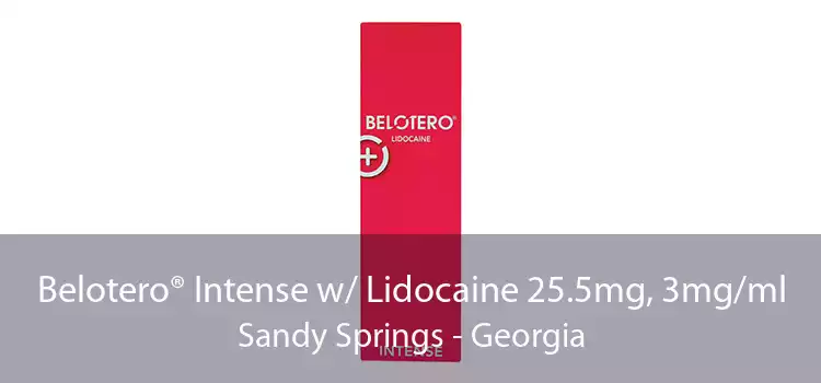 Belotero® Intense w/ Lidocaine 25.5mg, 3mg/ml Sandy Springs - Georgia