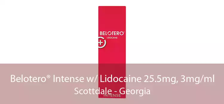 Belotero® Intense w/ Lidocaine 25.5mg, 3mg/ml Scottdale - Georgia