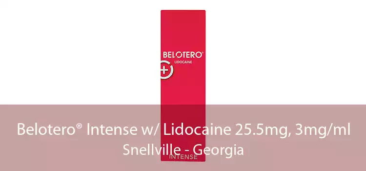 Belotero® Intense w/ Lidocaine 25.5mg, 3mg/ml Snellville - Georgia