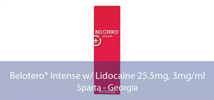Belotero® Intense w/ Lidocaine 25.5mg, 3mg/ml Sparta - Georgia