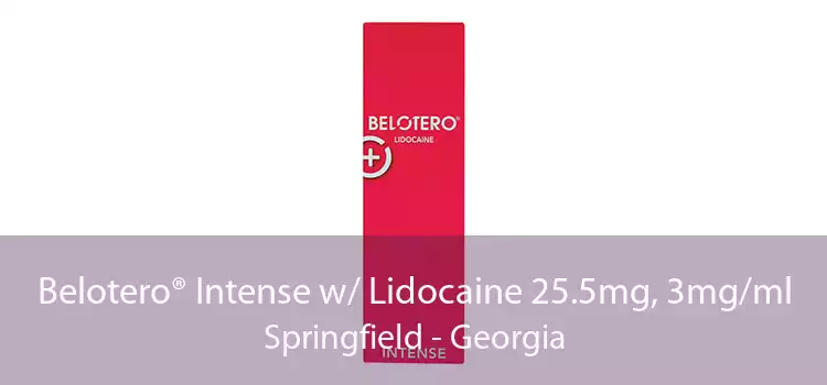 Belotero® Intense w/ Lidocaine 25.5mg, 3mg/ml Springfield - Georgia