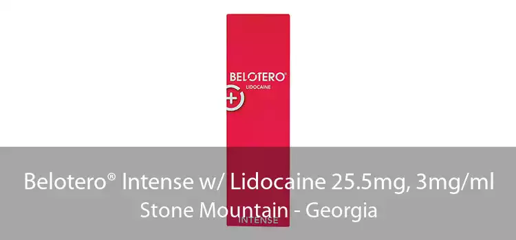 Belotero® Intense w/ Lidocaine 25.5mg, 3mg/ml Stone Mountain - Georgia