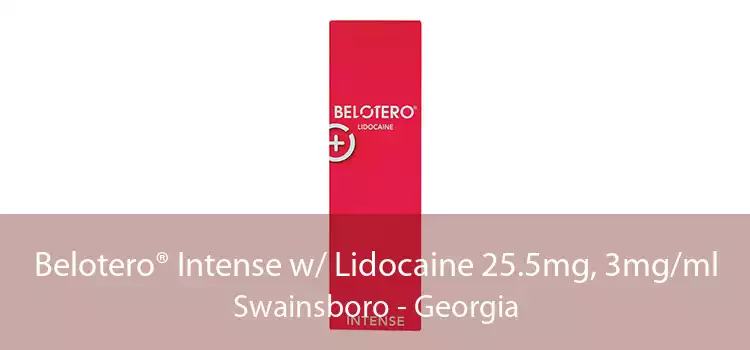 Belotero® Intense w/ Lidocaine 25.5mg, 3mg/ml Swainsboro - Georgia