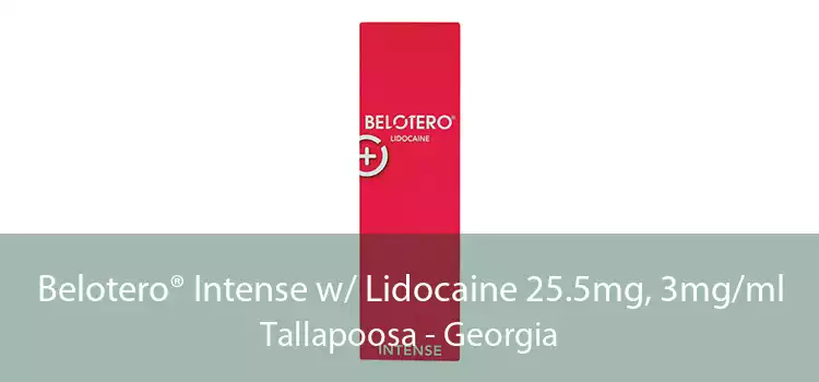 Belotero® Intense w/ Lidocaine 25.5mg, 3mg/ml Tallapoosa - Georgia