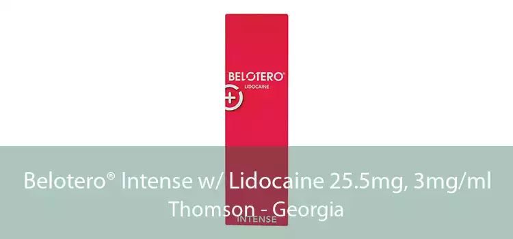 Belotero® Intense w/ Lidocaine 25.5mg, 3mg/ml Thomson - Georgia