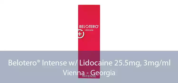 Belotero® Intense w/ Lidocaine 25.5mg, 3mg/ml Vienna - Georgia
