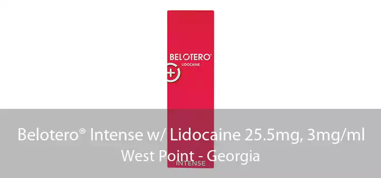 Belotero® Intense w/ Lidocaine 25.5mg, 3mg/ml West Point - Georgia