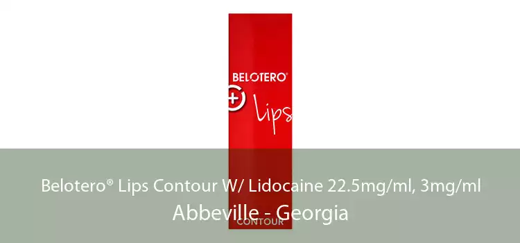 Belotero® Lips Contour W/ Lidocaine 22.5mg/ml, 3mg/ml Abbeville - Georgia