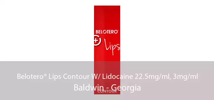 Belotero® Lips Contour W/ Lidocaine 22.5mg/ml, 3mg/ml Baldwin - Georgia