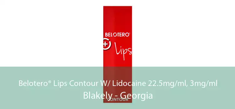 Belotero® Lips Contour W/ Lidocaine 22.5mg/ml, 3mg/ml Blakely - Georgia