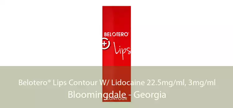 Belotero® Lips Contour W/ Lidocaine 22.5mg/ml, 3mg/ml Bloomingdale - Georgia