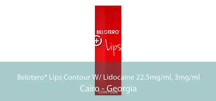 Belotero® Lips Contour W/ Lidocaine 22.5mg/ml, 3mg/ml Cairo - Georgia
