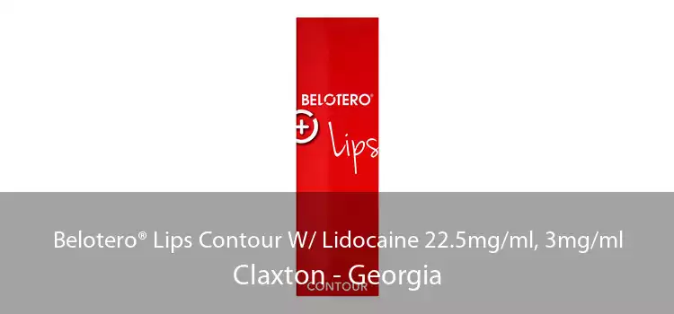 Belotero® Lips Contour W/ Lidocaine 22.5mg/ml, 3mg/ml Claxton - Georgia