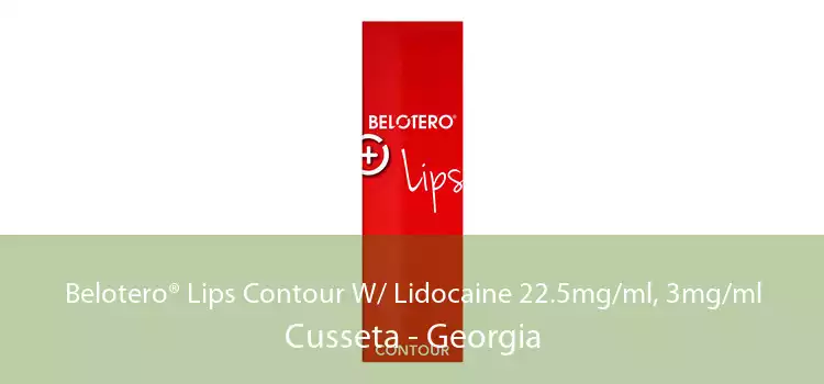 Belotero® Lips Contour W/ Lidocaine 22.5mg/ml, 3mg/ml Cusseta - Georgia