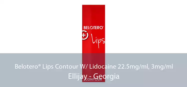Belotero® Lips Contour W/ Lidocaine 22.5mg/ml, 3mg/ml Ellijay - Georgia
