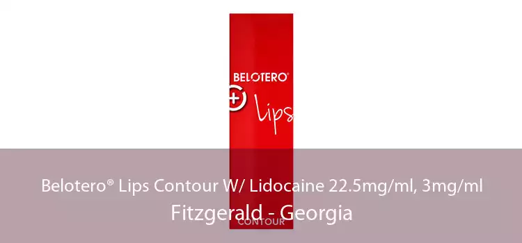 Belotero® Lips Contour W/ Lidocaine 22.5mg/ml, 3mg/ml Fitzgerald - Georgia