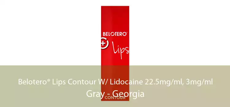 Belotero® Lips Contour W/ Lidocaine 22.5mg/ml, 3mg/ml Gray - Georgia