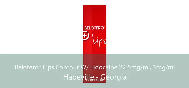 Belotero® Lips Contour W/ Lidocaine 22.5mg/ml, 3mg/ml Hapeville - Georgia