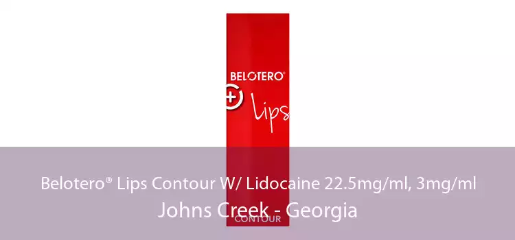 Belotero® Lips Contour W/ Lidocaine 22.5mg/ml, 3mg/ml Johns Creek - Georgia