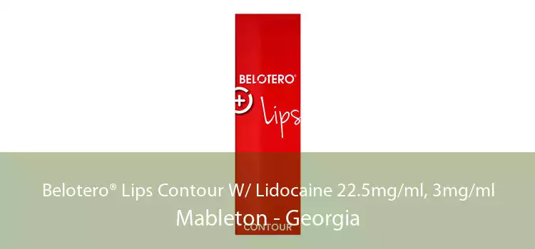 Belotero® Lips Contour W/ Lidocaine 22.5mg/ml, 3mg/ml Mableton - Georgia