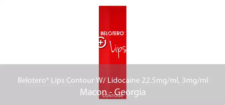 Belotero® Lips Contour W/ Lidocaine 22.5mg/ml, 3mg/ml Macon - Georgia