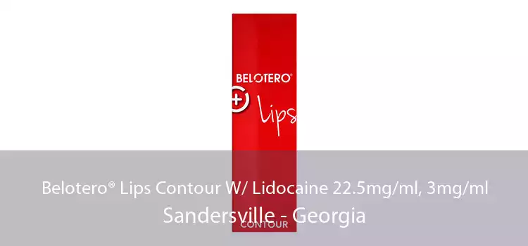 Belotero® Lips Contour W/ Lidocaine 22.5mg/ml, 3mg/ml Sandersville - Georgia