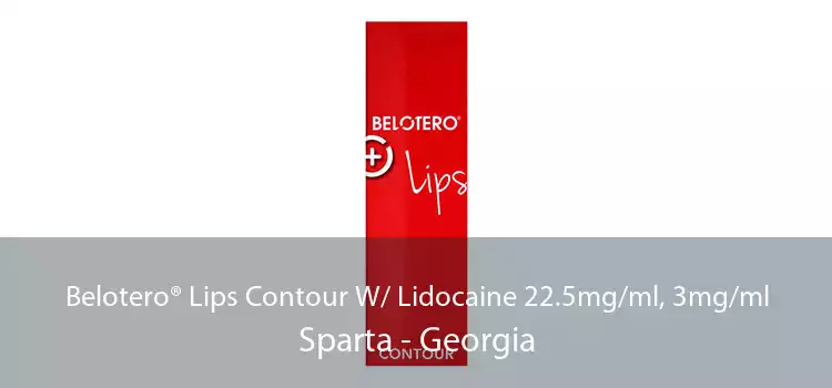 Belotero® Lips Contour W/ Lidocaine 22.5mg/ml, 3mg/ml Sparta - Georgia