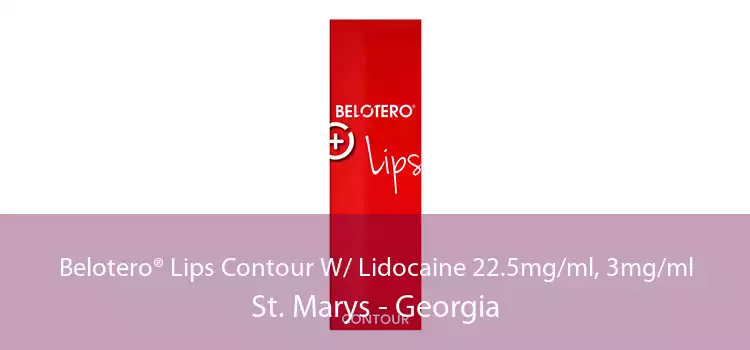 Belotero® Lips Contour W/ Lidocaine 22.5mg/ml, 3mg/ml St. Marys - Georgia