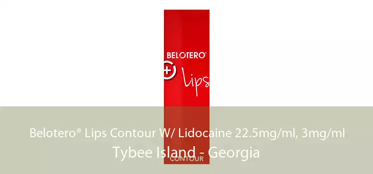 Belotero® Lips Contour W/ Lidocaine 22.5mg/ml, 3mg/ml Tybee Island - Georgia