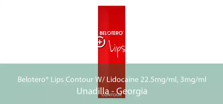 Belotero® Lips Contour W/ Lidocaine 22.5mg/ml, 3mg/ml Unadilla - Georgia