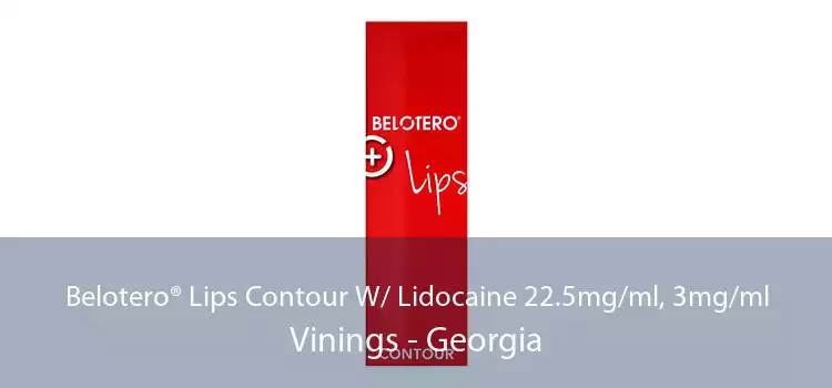 Belotero® Lips Contour W/ Lidocaine 22.5mg/ml, 3mg/ml Vinings - Georgia