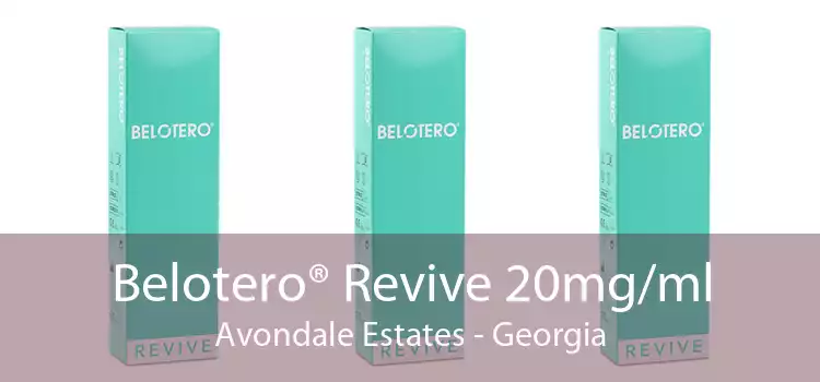 Belotero® Revive 20mg/ml Avondale Estates - Georgia