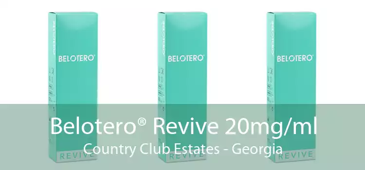 Belotero® Revive 20mg/ml Country Club Estates - Georgia