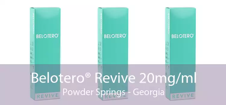 Belotero® Revive 20mg/ml Powder Springs - Georgia