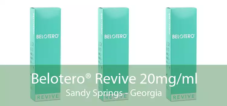 Belotero® Revive 20mg/ml Sandy Springs - Georgia