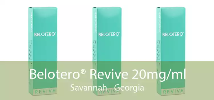 Belotero® Revive 20mg/ml Savannah - Georgia