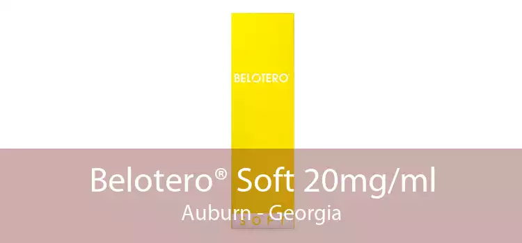 Belotero® Soft 20mg/ml Auburn - Georgia