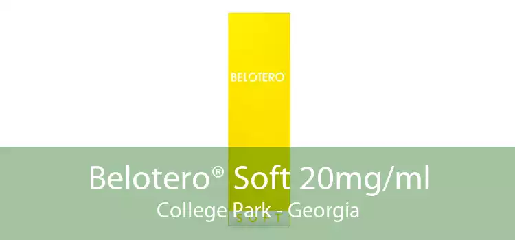 Belotero® Soft 20mg/ml College Park - Georgia