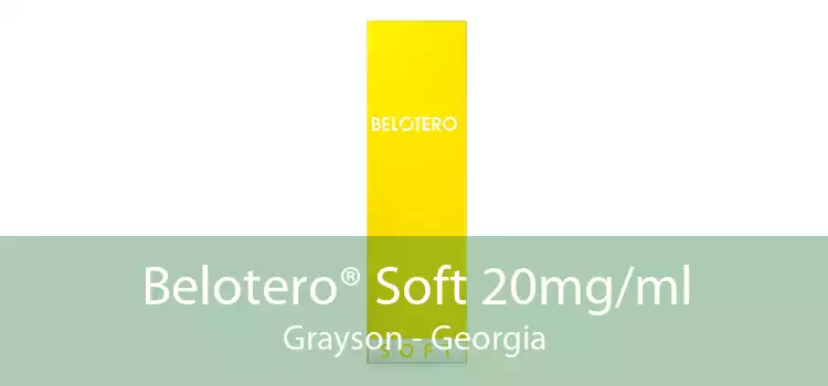 Belotero® Soft 20mg/ml Grayson - Georgia