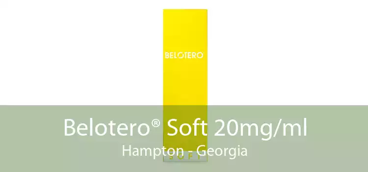 Belotero® Soft 20mg/ml Hampton - Georgia