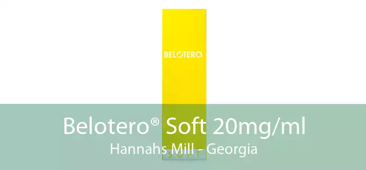 Belotero® Soft 20mg/ml Hannahs Mill - Georgia