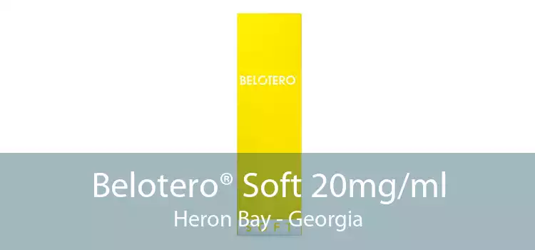 Belotero® Soft 20mg/ml Heron Bay - Georgia