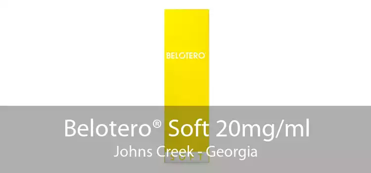 Belotero® Soft 20mg/ml Johns Creek - Georgia