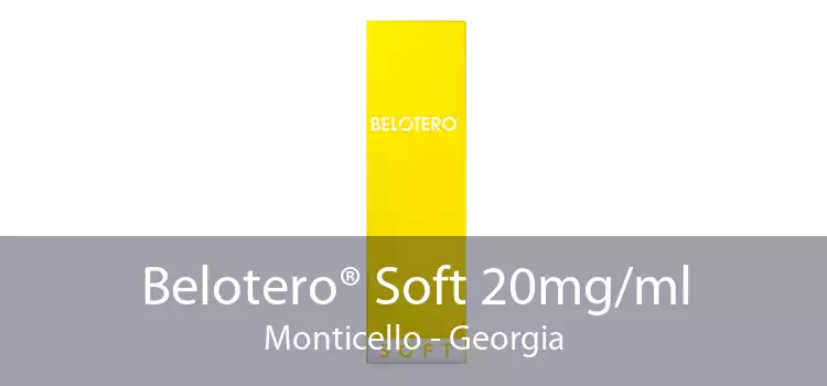 Belotero® Soft 20mg/ml Monticello - Georgia