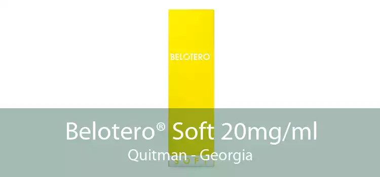 Belotero® Soft 20mg/ml Quitman - Georgia