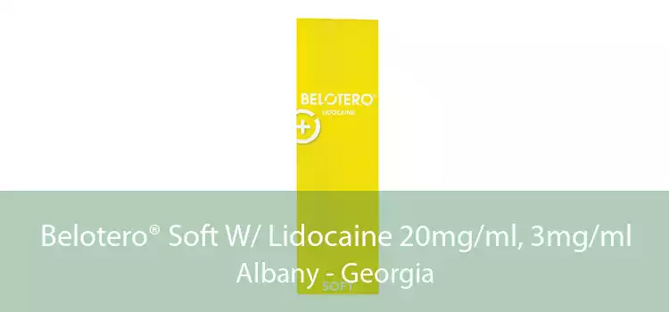 Belotero® Soft W/ Lidocaine 20mg/ml, 3mg/ml Albany - Georgia