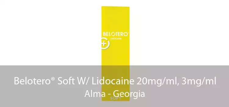 Belotero® Soft W/ Lidocaine 20mg/ml, 3mg/ml Alma - Georgia