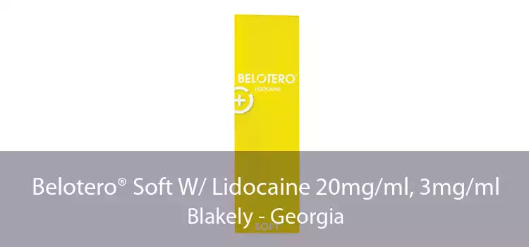 Belotero® Soft W/ Lidocaine 20mg/ml, 3mg/ml Blakely - Georgia